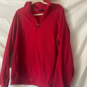 Land’s End quarter zip fleece size XL/46-48